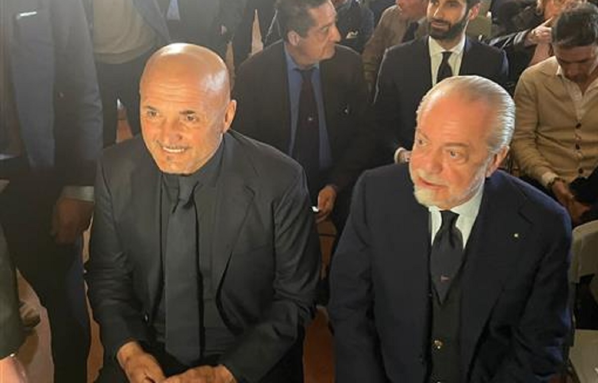 De Laurentiis: “Spalletti felice intuizione. E l’anno prossimo resterà al Napoli”