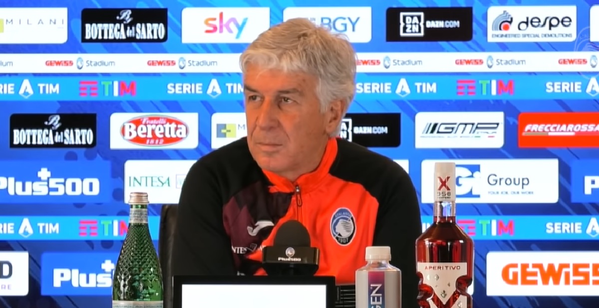 Gasperini: “Il Napoli vincerà lo scudetto, noi non abbiamo niente da perdere”