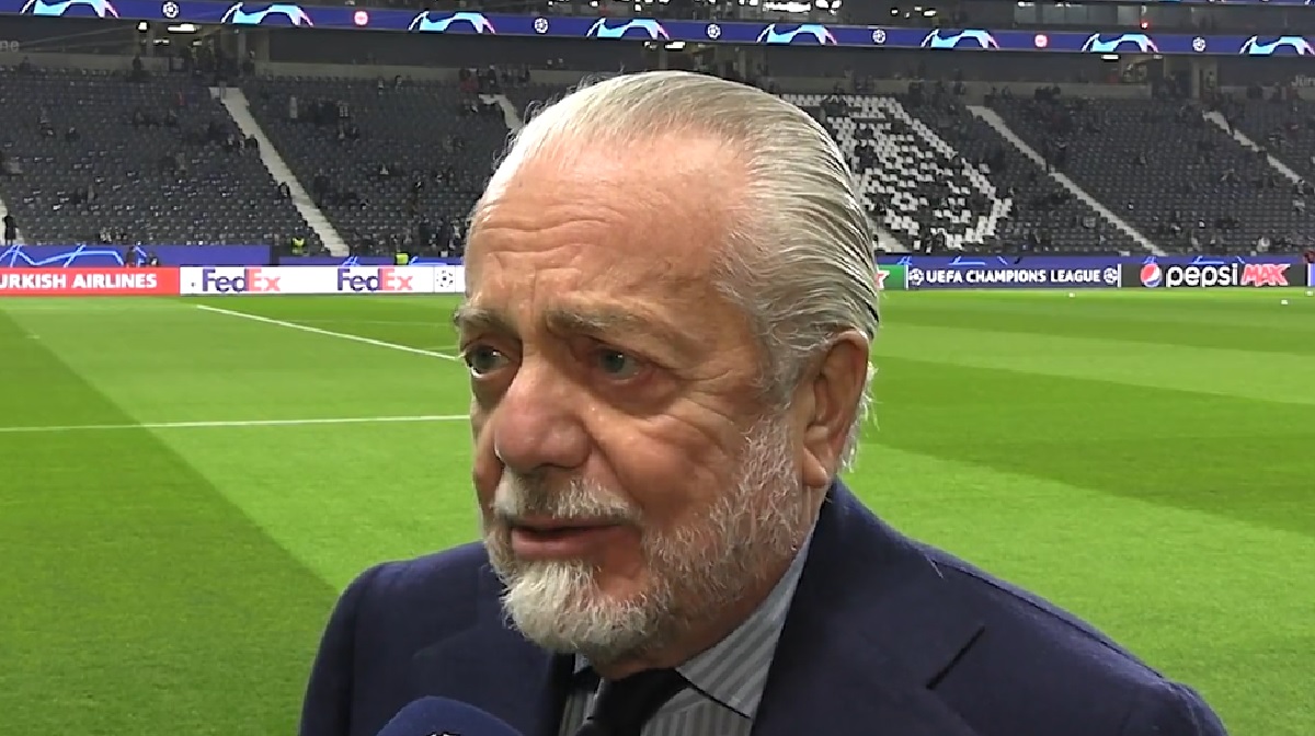 De Laurentiis: “Sconfitta con la Lazio salutare, ma Sarri è un parac…”