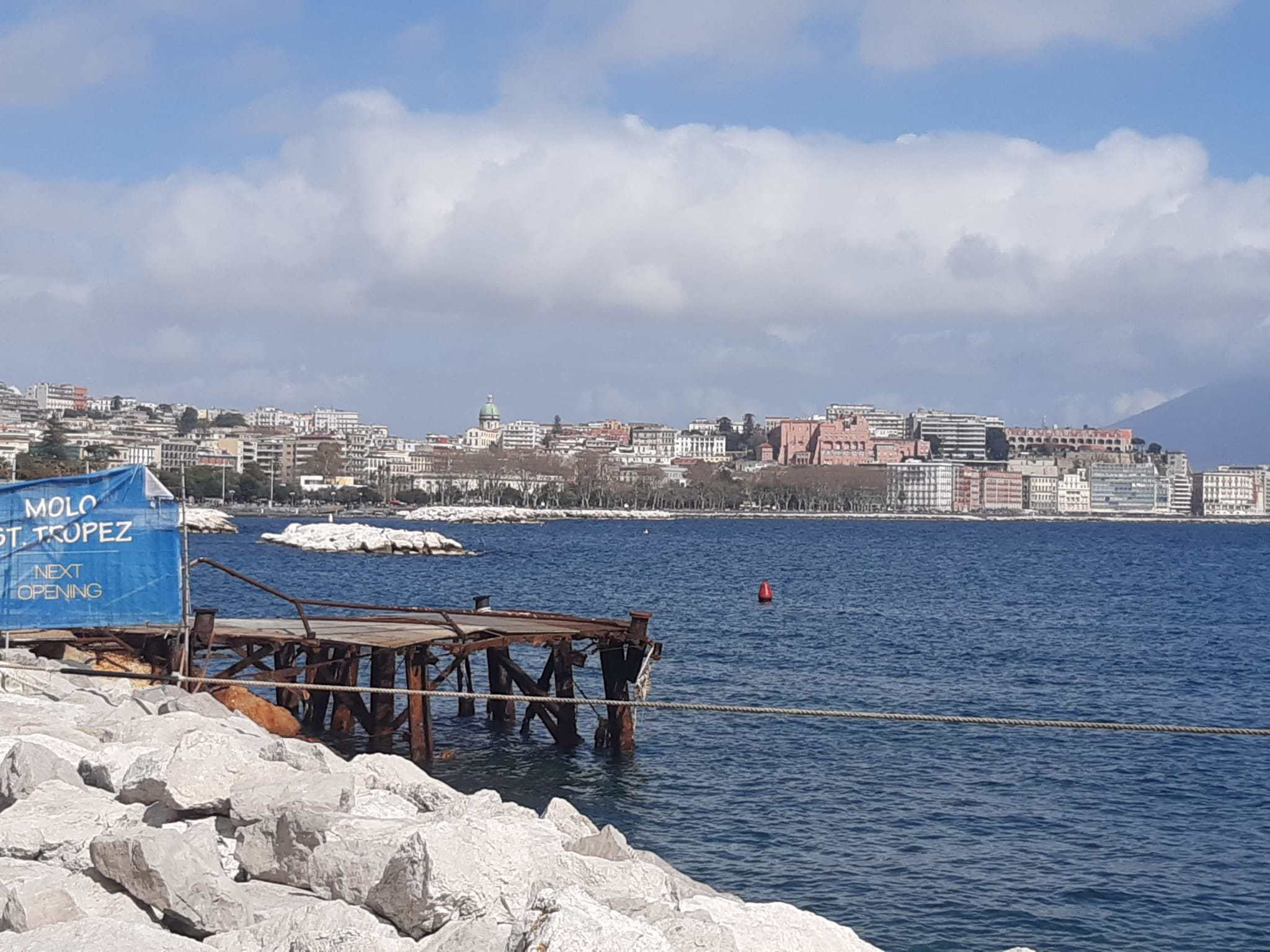 degrado pontile saint tropez