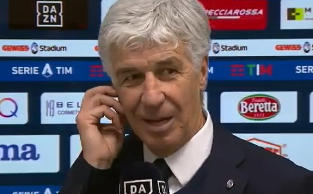 gasperini chiude al napoli