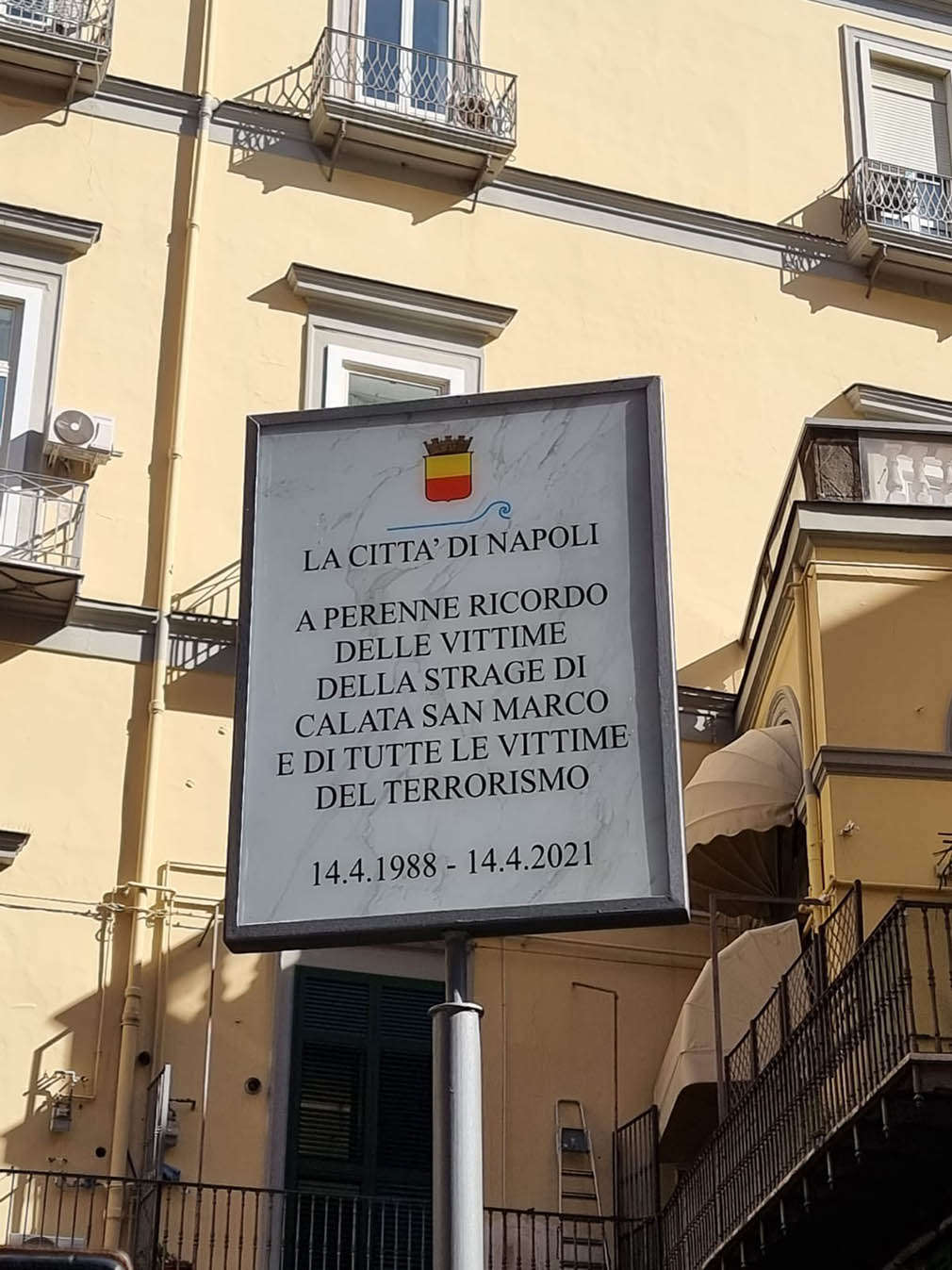 targa Calata san Marco