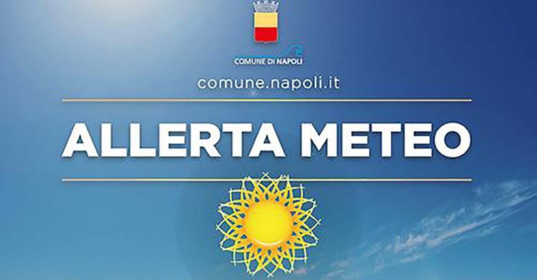 allerta meteo campania