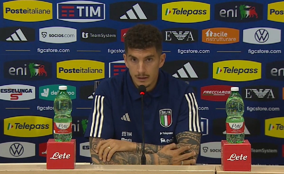 Di Lorenzo in conferenza da Coverciano: “Conte? Mai avuto dubbi, sapevo sarebbe rimasto al Napoli”