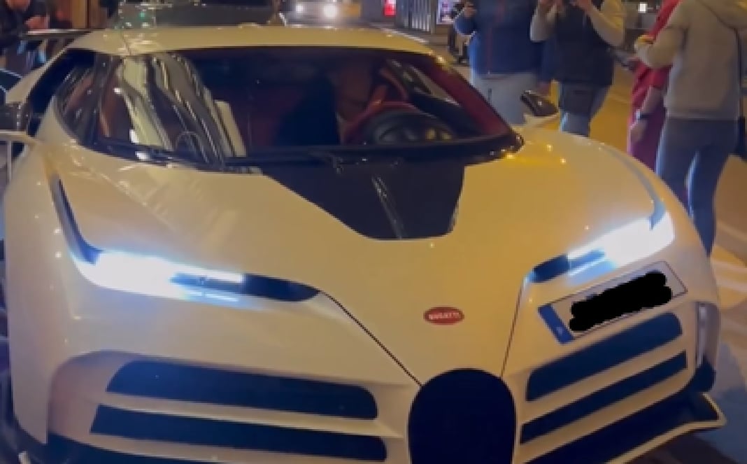 ronaldo bugatti