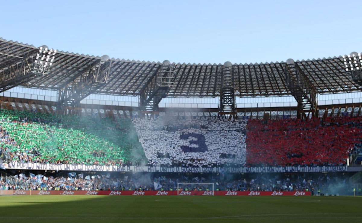 Napoli coreografia scudetto