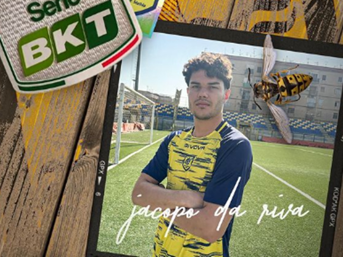 Juve Stabia, ufficiale l’arrivo in prestito del centrocampista Da Riva dall’Atalanta