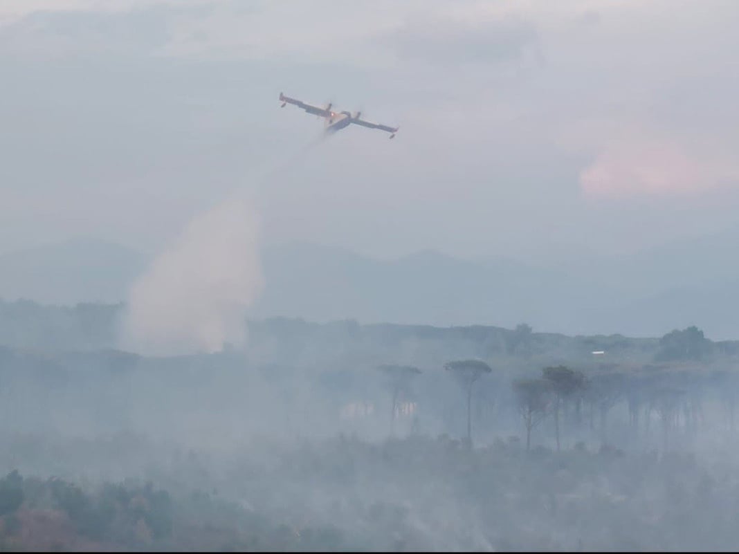 incendio vesuvio- torre del greco