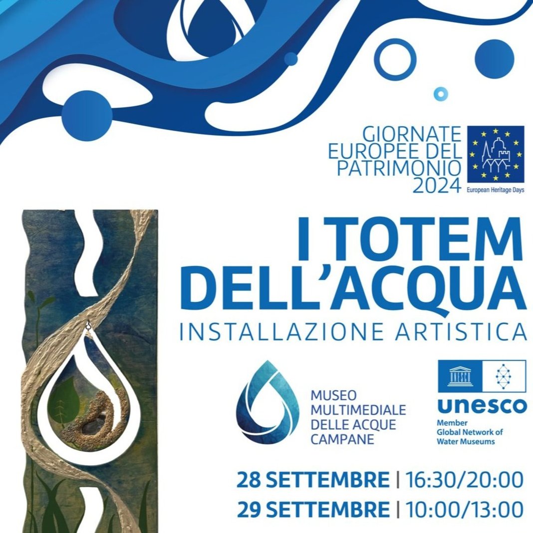 Al Museo Multimediale delle Acque Campane arrivano i Totem dell'Acqua