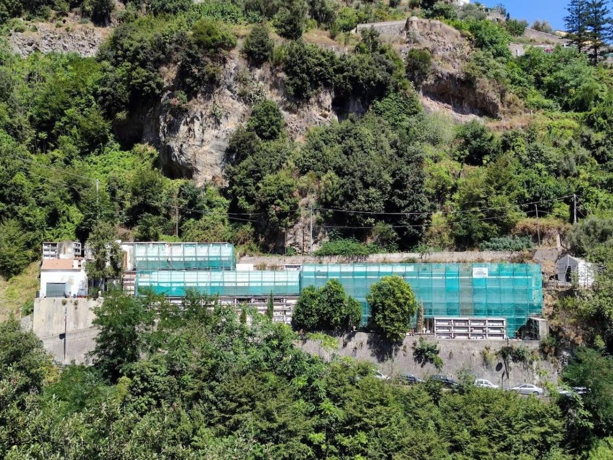 amalfi, cimitero di vettica