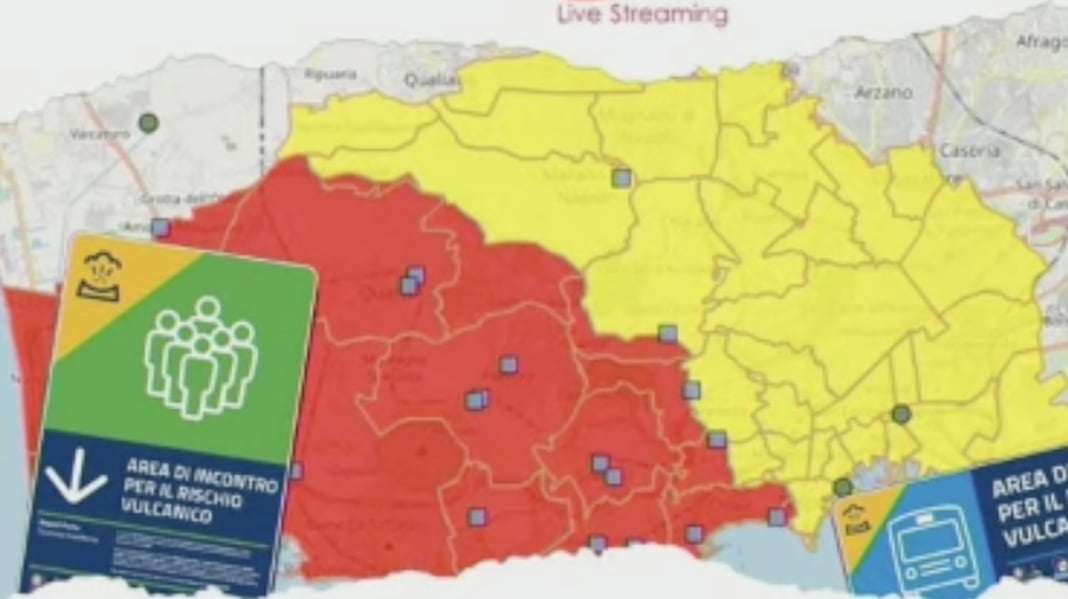 Evacuazione Campi Flegrei: via anche da scuole e ospedali