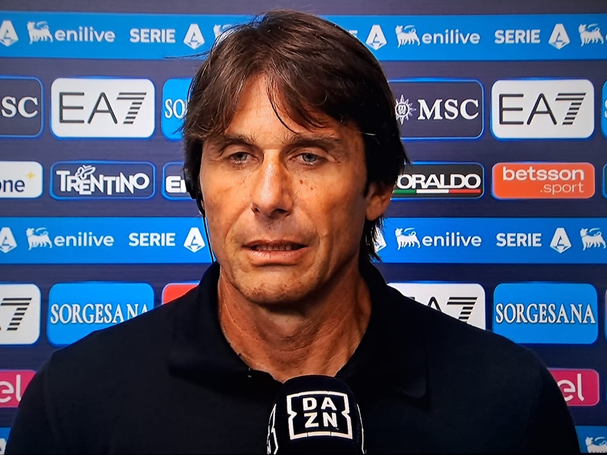 Conte dopo Napoli Monza: "Scudetto? Piedi per terra, siamo molto dietro rispetto alle altre"