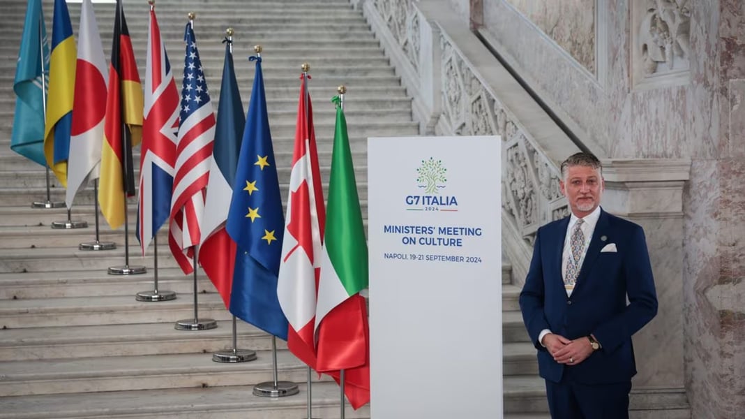 G7 Cultura, il ministro Giuli: 