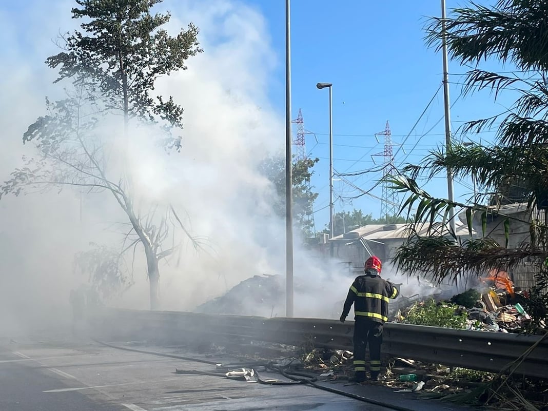 incendio circumvallazione