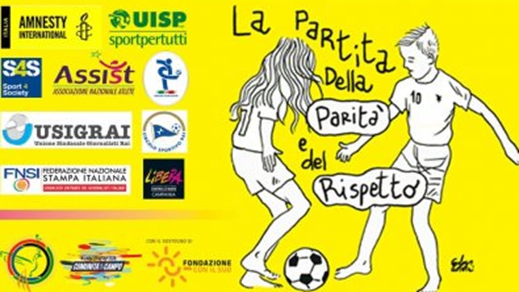 Caivano, il 1° ottobre al Parco Verde la partita della parità e del rispetto