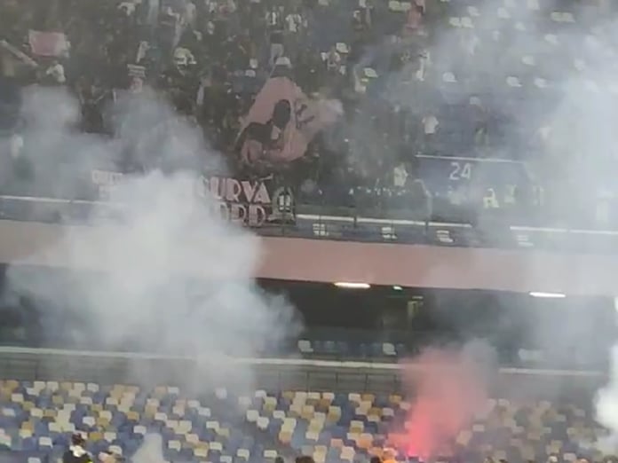 Lancio petardi durante Napoli Palermo, il Prefetto: 