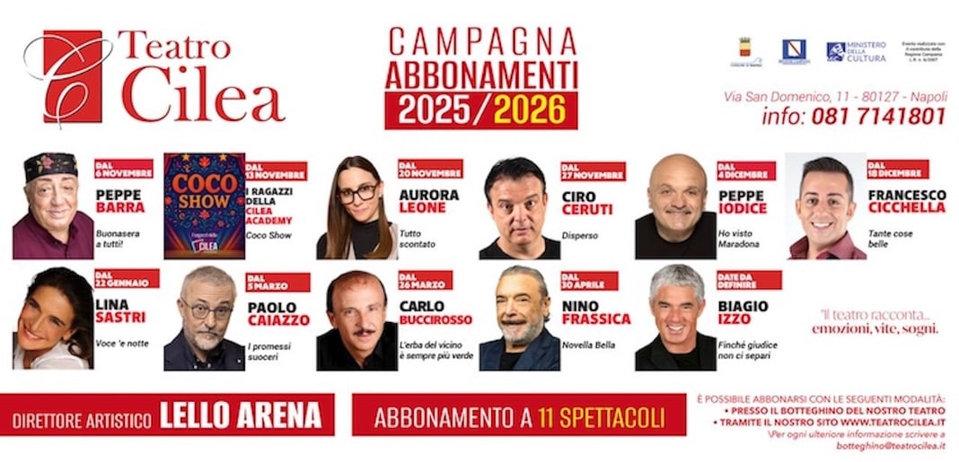 napoli, teatro cilea