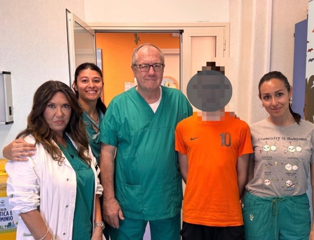 Naples, at Santobono Pausilipon Funnel Breast Surgery