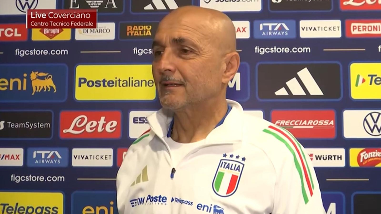 Spalletti al veleno: “Acerbi? Un giorno mi spiegherà”. E sul ‘like’ di Mancini: “Gli hanno rubato il telefono, non potrei pensare altrimenti”